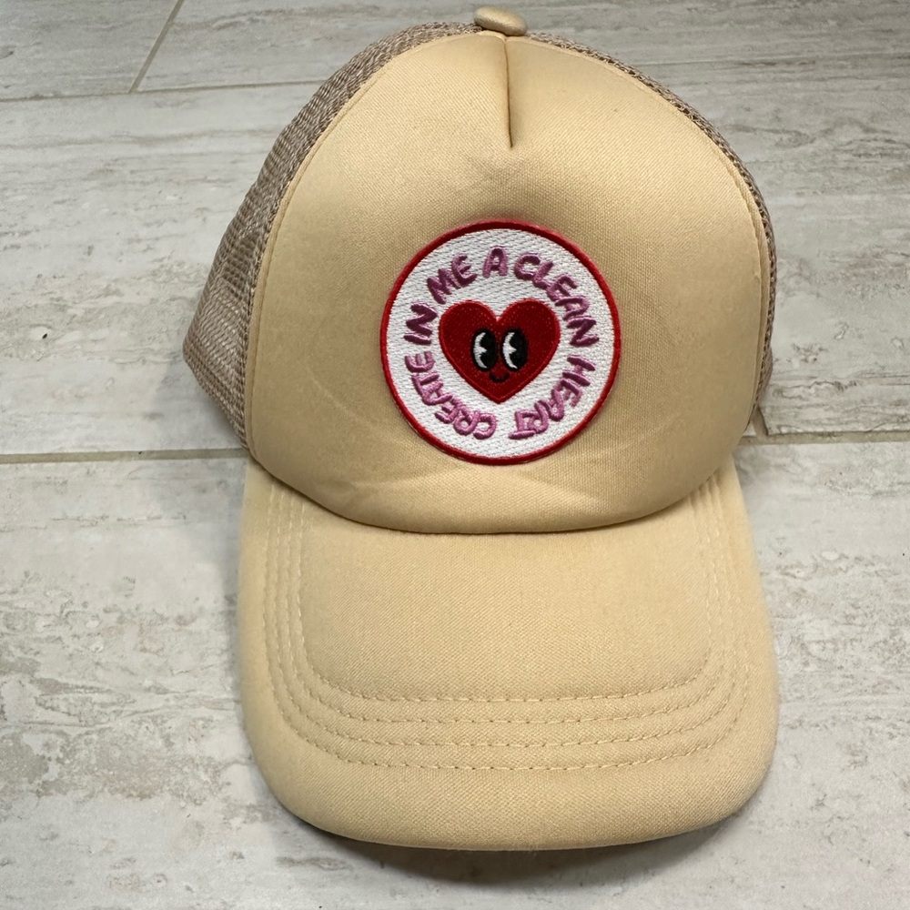 Create in Me a Clean Heart ❤️ Trucker’s Hat
